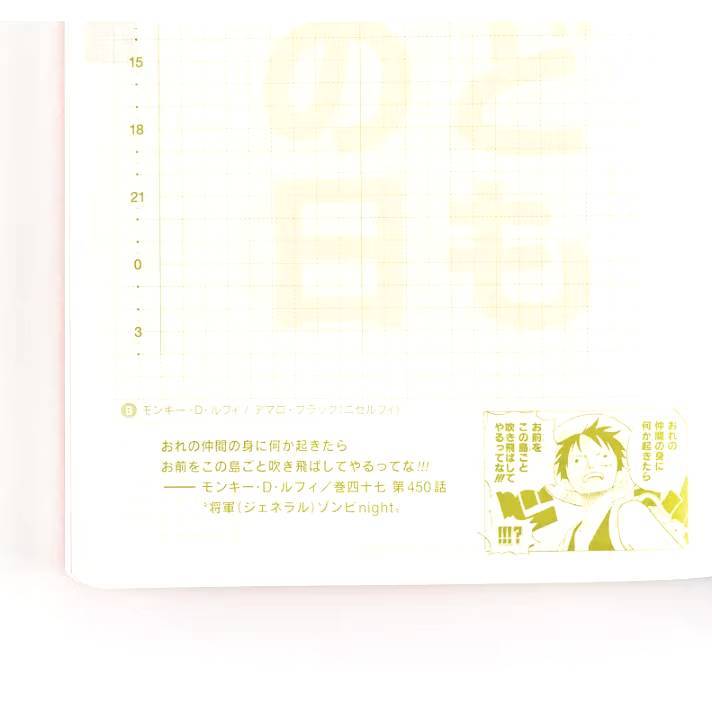 ONE PIECE航海王 HOBONICHI 聯名特別版 2025年A6手帳